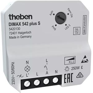 Produktbild für Dimmer Theben DIMAX 542 plus S, Unterputz