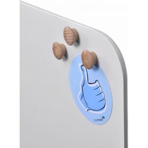 Produktbild für Magnete Legamaster WOODEN 7-181725, Holz, braun