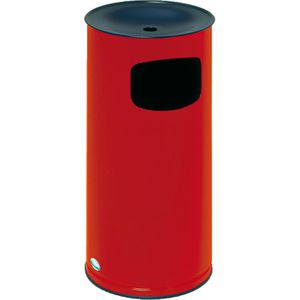 Produktbild für Aschenbecher VAR H71K, 3571, rot, für Outdoor