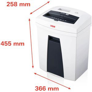 Produktbild für Aktenvernichter HSM Securio C16, 1900111, weiß