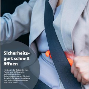 Produktbild für Nothammer TK-Gruppe 2-in-1-Fluchtwerkzeug