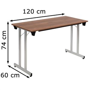 Produktbild für Klapptisch Sodematub TPMU126WA, aus Holz