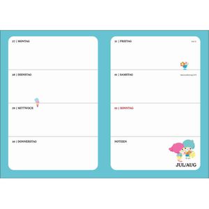 Produktbild für Schülerkalender Heye 23637, Hello Kitty, Schuljahr 2026/2027