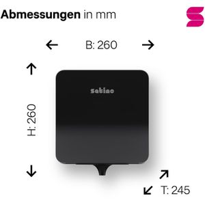 Produktbild für Handtuchspender Satino Hyginity Plus, 333417, CF1