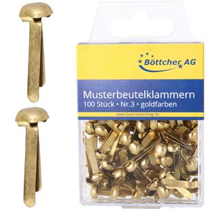 Musterbeutelklammern