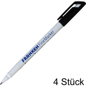 Whiteboardmarker Franken Z1904 FineMarker, schwarz