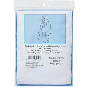 Produktbild für Regenponcho Böttcher-AG Autumn, Länge 124 cm, Einweg