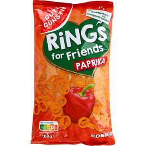 Chips Gut&Günstig Rings for Friends, Paprika