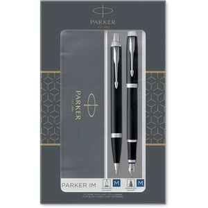 Produktbild für Schreibset Parker IM Black Lacquer C.C. 2093215, 2-teilig