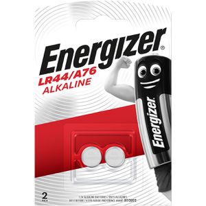 Knopfzelle Energizer A76 / LR44 / LR1154 / AG13