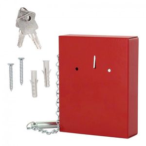 Produktbild für Notschlüsselkasten Rottner NSK 1, T01334, rot