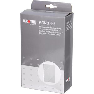 Produktbild für Türgong Grothe Gong 169 Bw, Aufputz, Klingeldraht