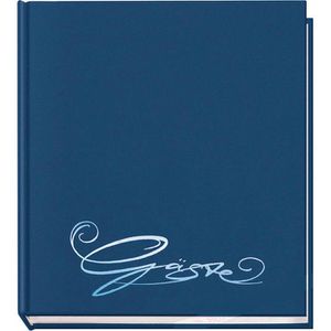 Produktbild für Gästebuch Veloflex 5420050 Classic, dunkelblau
