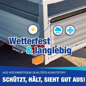 Produktbild für Endkappe NTG schwarz, 4 Stück