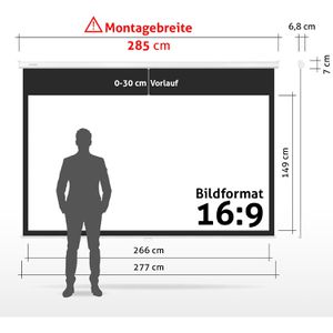 Produktbild für Beamer-Leinwand ESMART Professional MIROLO