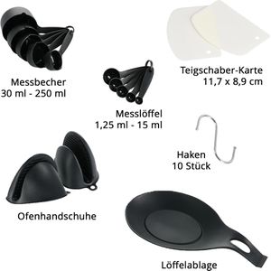 Produktbild für Küchenhelfer-Set Böttcher-AG Premium, mit Behälter