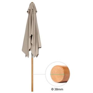 Produktbild für Sonnenschirm Sekey 33321587, rechteckig