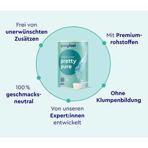 Produktbild für Kollagen gloryfeel Hydrolysat pretty pure, 500 g