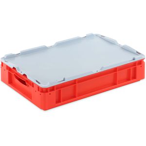 Produktbild für Eurobox Alpha-Paletten Silverline, rot, 20 Liter