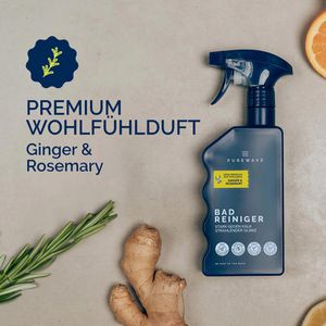 Produktbild für Badreiniger PUREWAVE Ginger &amp; Rosemary