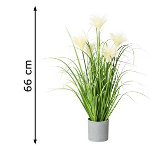Produktbild für Kunstpflanze Creativ-green Riedgras