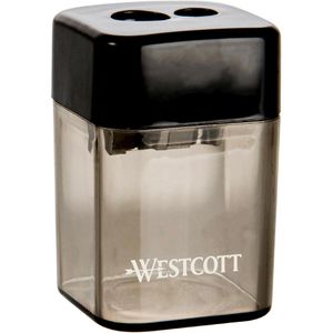 Spitzer Westcott E-744744 00, schwarz-transparent