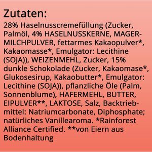 Produktbild für Kekse JedenTag Nougatelli Cookies