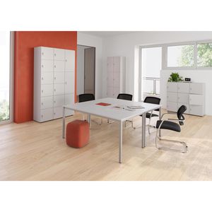 Produktbild für Schließfachschrank Hammerbacher 264l6, lichtgrau