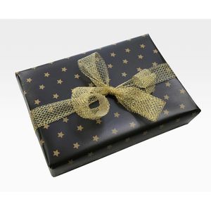 Produktbild für Geschenkpapier Clairefontaine Gold Stars 201339C