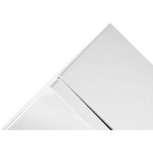 Produktbild für Buchstütze Maul 3527508, silber
