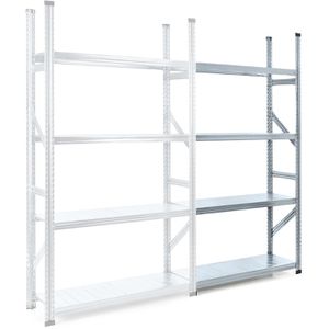 Anbauregal GEWE 410A4R, 4 Metallböden