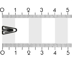 Produktbild für Büroklammern Laurel 0129-11, Plastiklips, 21mm
