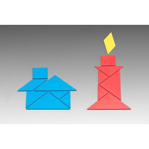 Produktbild für Lernspielzeug Wissner 080700.000, Tangramsatz