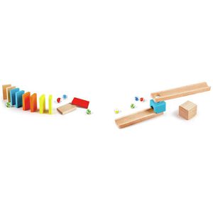 Produktbild für Murmelbahn Hape E1102 Zweispurige Murmelbahn