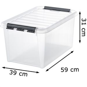 Produktbild für Aufbewahrungsbox Smartstore Classic, 46 Liter