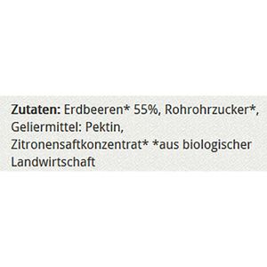 Produktbild für Fruchtaufstrich Alnatura Erdbeere, BIO