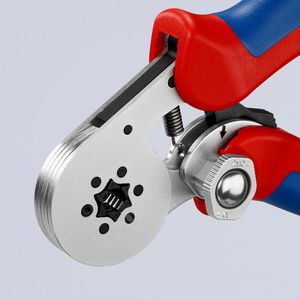 Produktbild für Crimpzange Knipex 97 55 14, mit Seiteneinführung