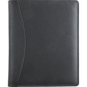 Produktbild für Schreibmappe Alassio 30007, Benaco, schwarz, Echt Leder