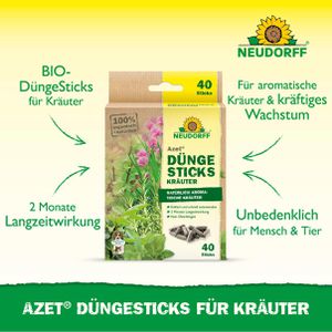 Produktbild für Dünger Neudorff Azet DüngeSticks für Kräuter