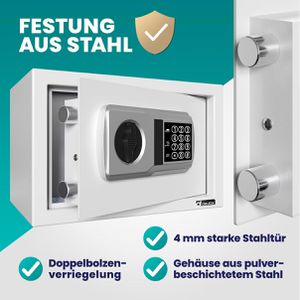 Produktbild für Tresor Deuba 100126, hellgrau