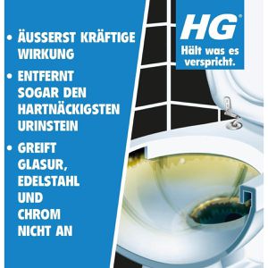 Produktbild für WC-Reiniger HG Urinstein Entferner, Gel