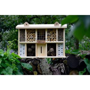 Produktbild für Insektenhotel Luxus-Insektenhotels Landsitz Superior, aus Holz
