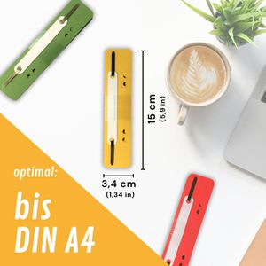 Produktbild für Heftstreifen perfect-line 34 x 150mm, farbig sortiert