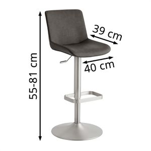 Produktbild für Barhocker Mayer myDIVO, 1235 26476, drehbar