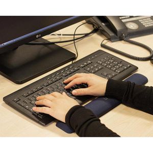 Produktbild für Handballenauflage LogiLink ID0045, blau