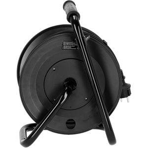 Produktbild für Kabeltrommel Adam-Hall 3 Star CD 25 schwarz, 25m