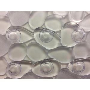 Produktbild für Duschmatte Spirella Riverstone, Ø 57 cm
