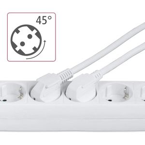 Produktbild für Steckdosenleiste Hama 108833, mit 5m Kabel