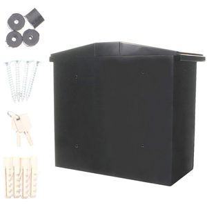 Produktbild für Briefkasten Rottner T00178, Wörthersee, anthrazit, aus Stahl