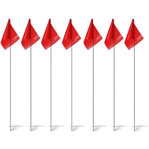 Produktbild für Markierungsfahnen AMPERE Flag Mark, rot